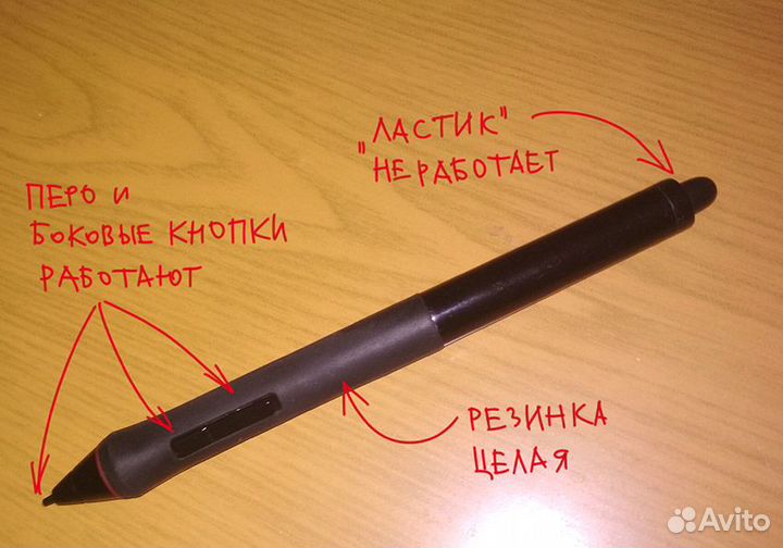 Для графического планшета Wacom б/у стилус kp501е