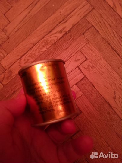 Консервы мясные детские СССР жестяная банка