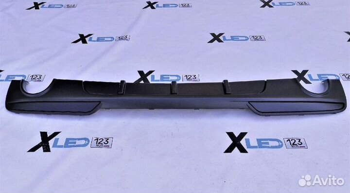 Диффузор заднего бампера BMW G20 M performance мат