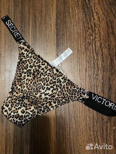 Victoria secret трусы со стразами женские 44