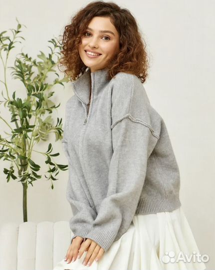 Кардиган на молнии