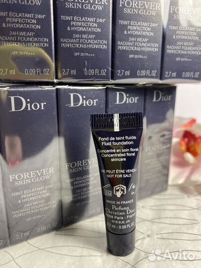 Тональный крем dior forever skin glow 1n,2n, 2,5N