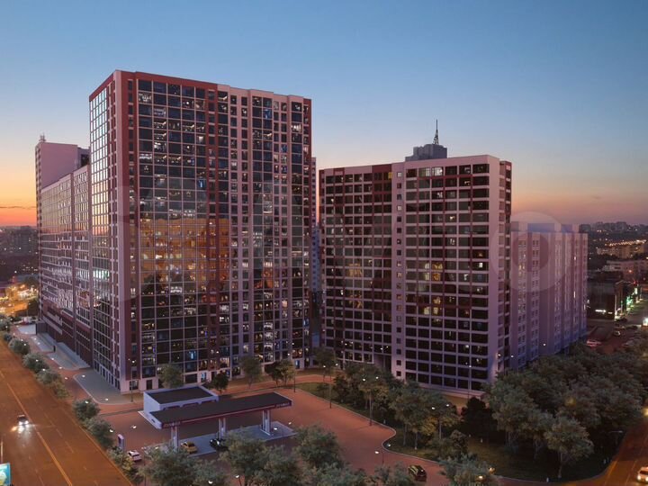 2-к. квартира, 42,4 м², 24/27 эт.