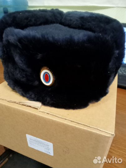Мужская зимняя шапка ушанка меховая