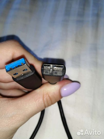 Кабель micro USB3.0 типB портативных внеш дисков