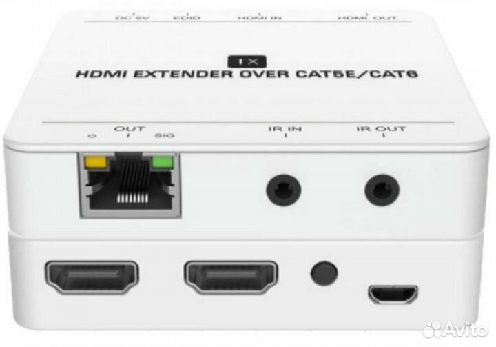 Удлинитель hdmi 4K по витой паре на 50 м