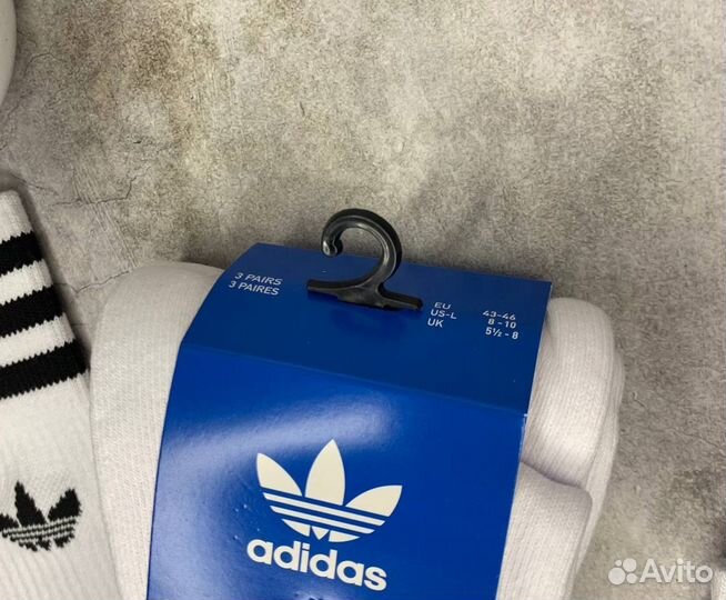 Носки Adidas оригинал белые