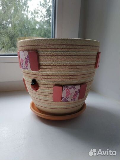 Цветочные горшки керамические