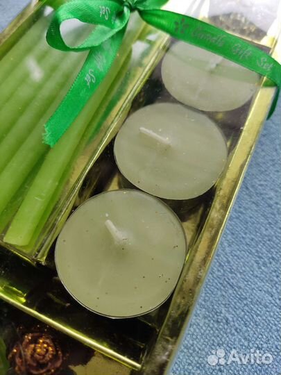 Набор свечей новогодний