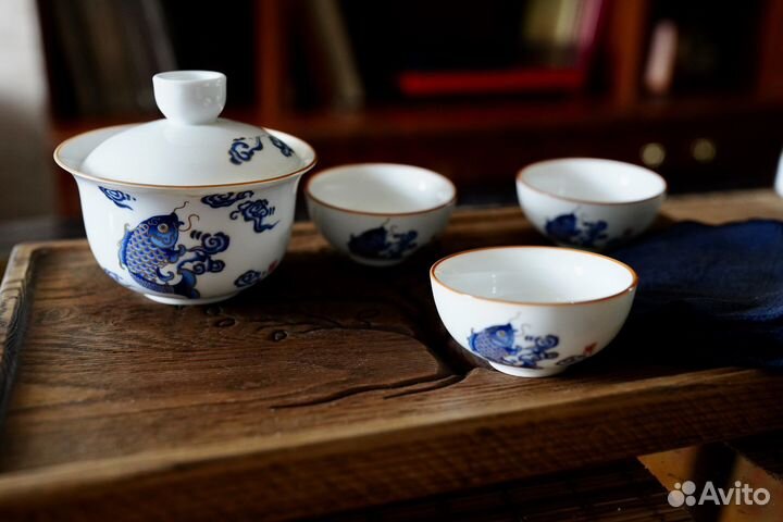 Набор для чайной церемонии в чехле