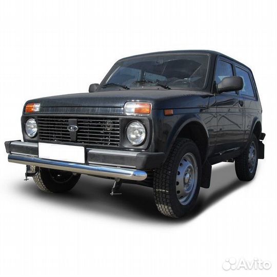 Защита переднего бампера Ваз 21213 (niva) 3 дв