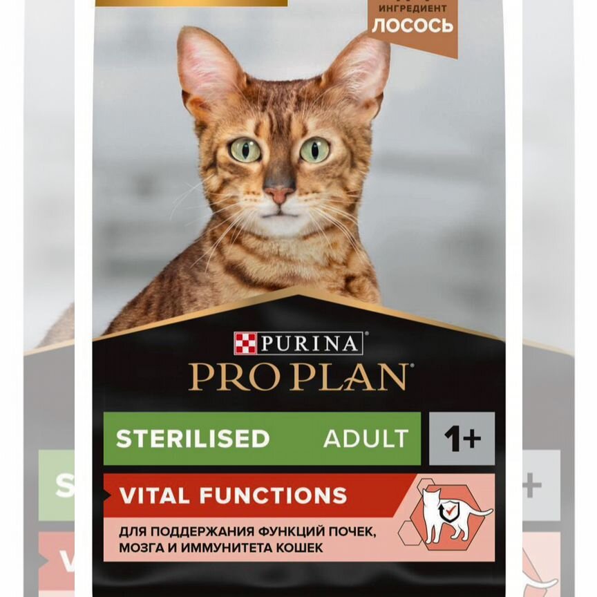 Корм для кошек pro plan 10 кг