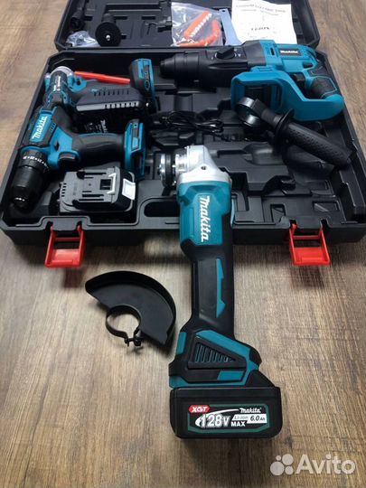 Аккумуляторный набор makita 4 в 1