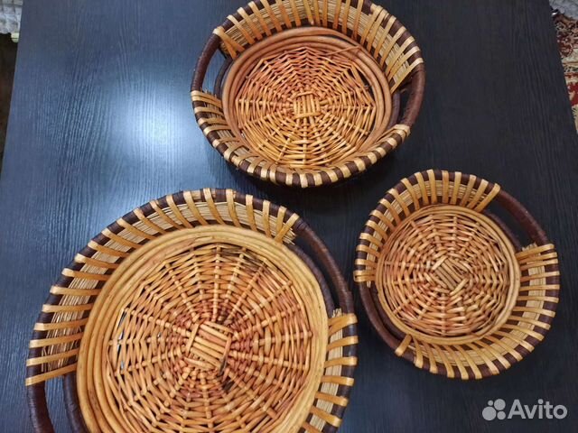 Корзины плетеные из лозы