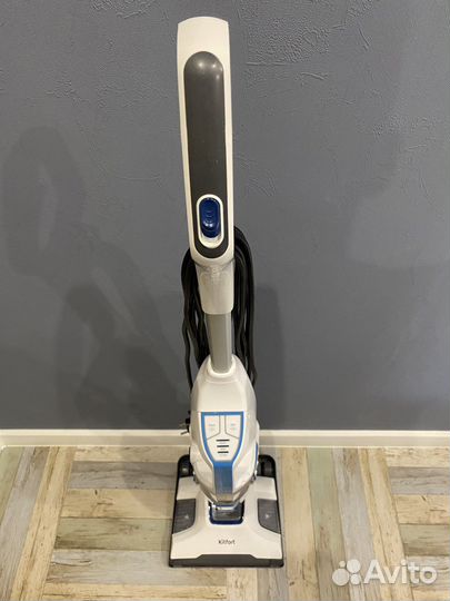 Вертикальный паровой пылесос kitfort KT-556