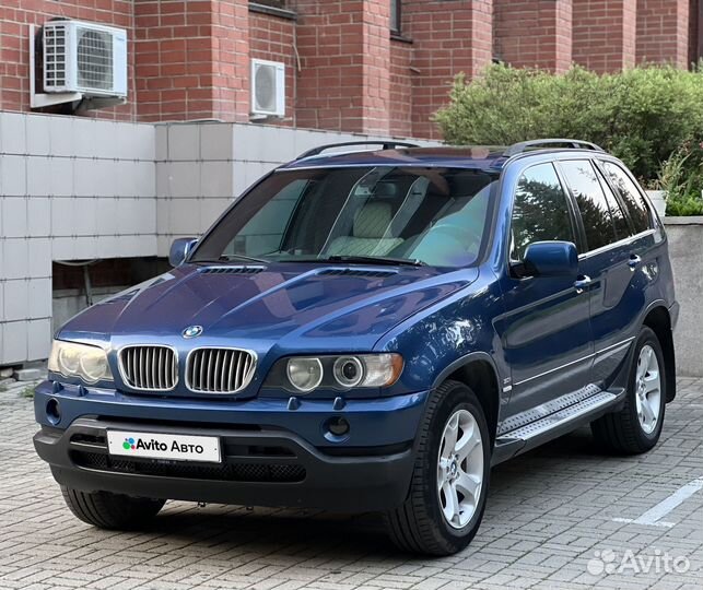 BMW X5 3.0 AT, 2002, 283 700 км