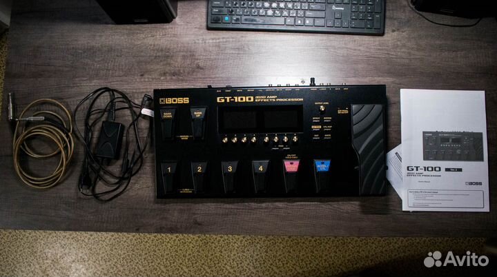 Гитарный процессор Boss gt 100