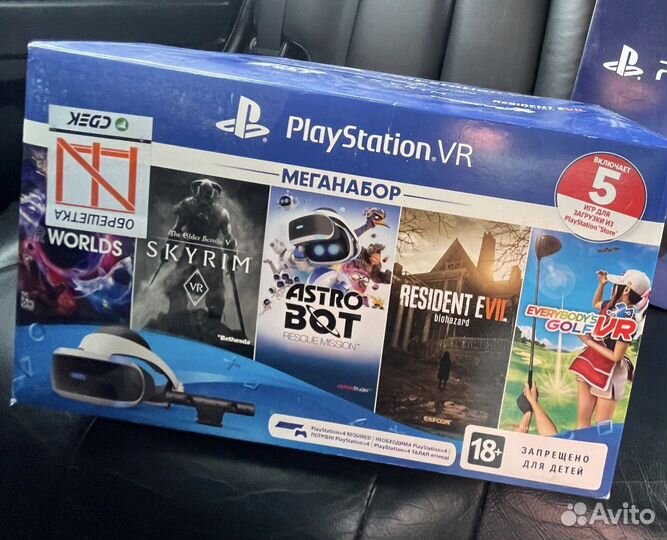 Ps4 шлем очки VR