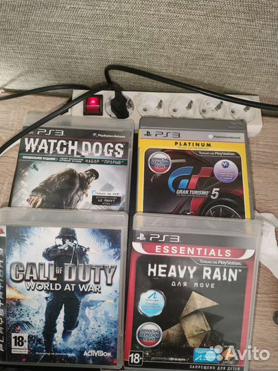 Игровая приставка ps3 с играми