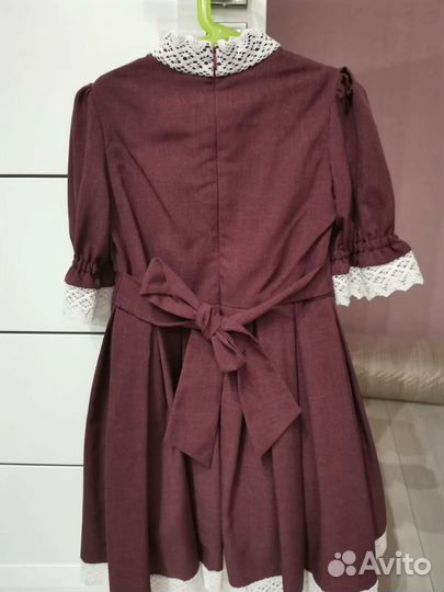 Платье для девочки школьное