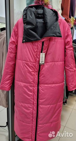 Куртка двусторонняя осень, евро зима, 50-52 новое