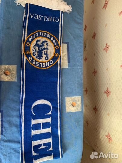Футбольный шарф chelsea