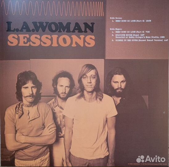 Виниловая пластинка doors THE - LA woman sessions
