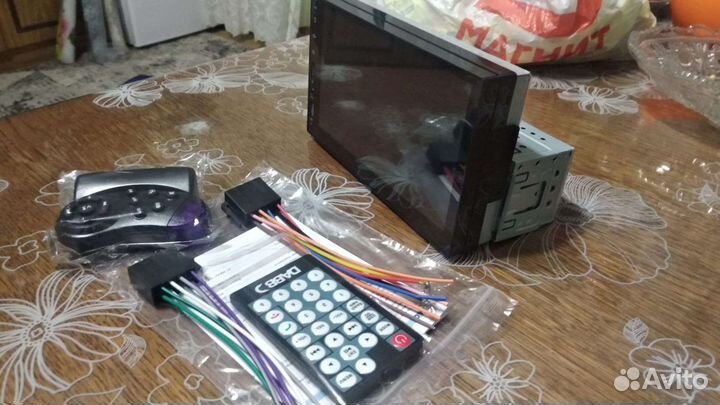 Магнитола 1 din с экраном 7 дюймов