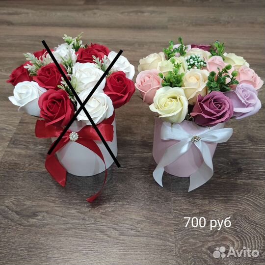 Букет из мыла. Мыльные цветы