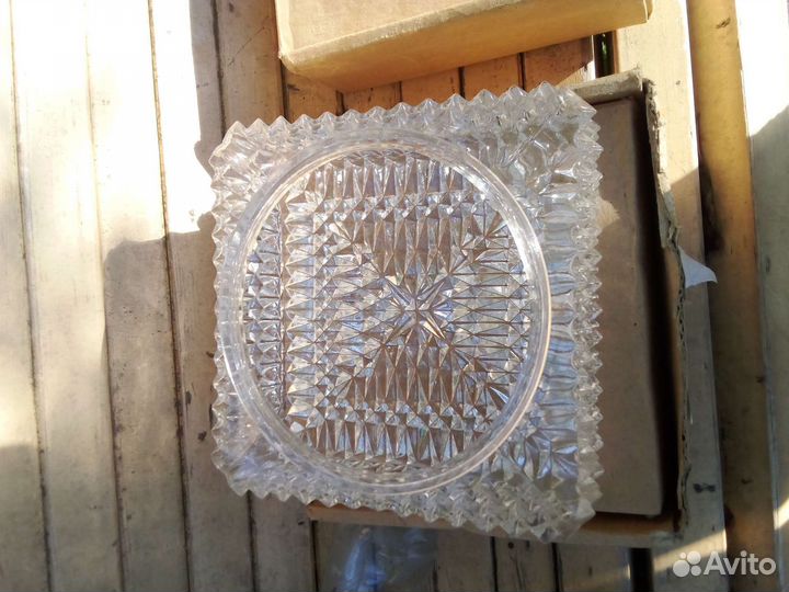 Плафон стекло квадрат