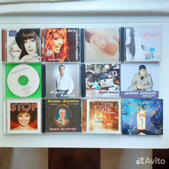 CD российские исполнители от А до Я 100+ CD