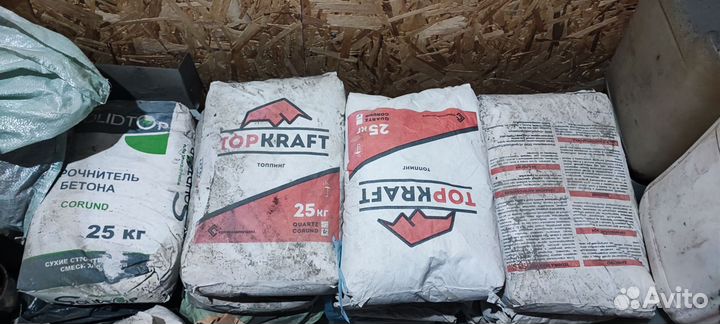 Топпинг для бетона Top Kraft quartz corund