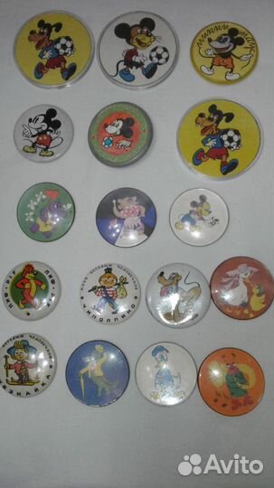 Коллекция детских значков