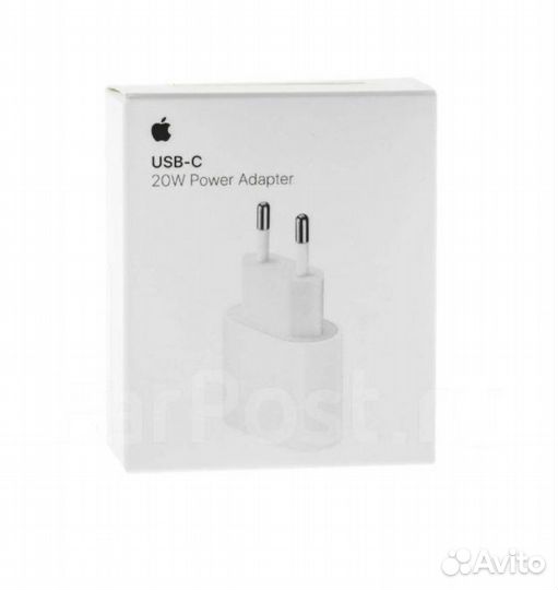 Блок питания Apple, Type-C для iPhone 20w