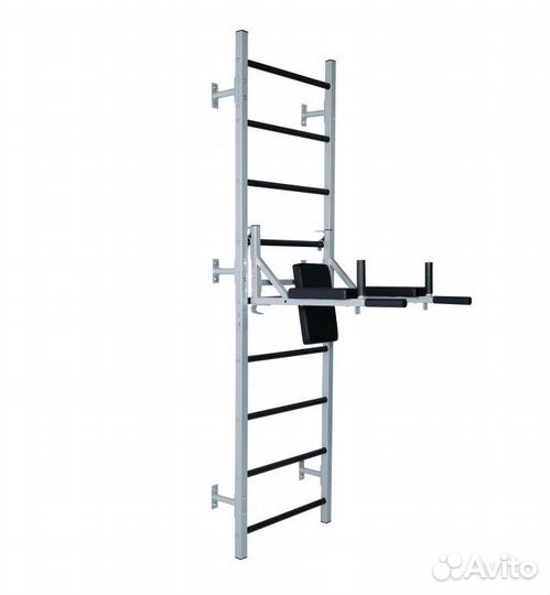 Брусья-пресс со стойкой под штангу навесные на шс