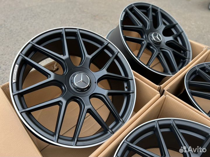 Разноширокие диски sbml036 R19 5*112 на Mercedes S