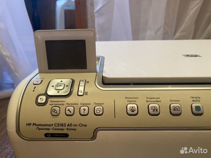 Принтер hp photosmart c5183 all-in-one