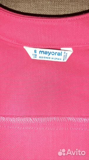 Джинсовка для девочки (рост 116 см)