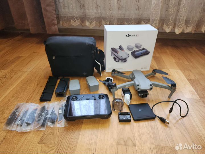 Dji air 2s fly more combo+smart controller