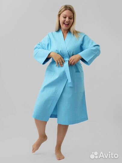 Халат банный вафельный Артикул 1739 - 1736