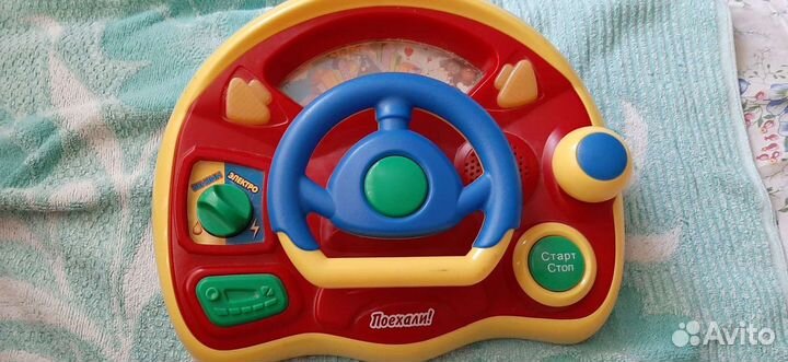 Игровой руль музыкальный