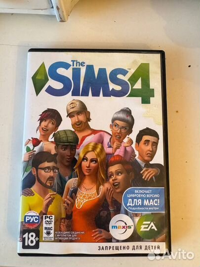 Sims 4 для пк диск