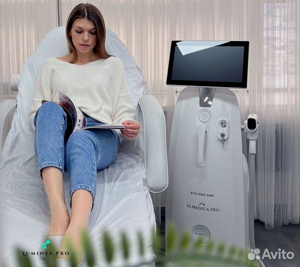 Диодный лазер для эпиляции Lumines эвопро 2400