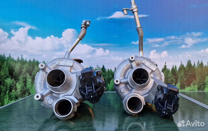 Турбина оригинал от BMW 7 G12 4,4 17г