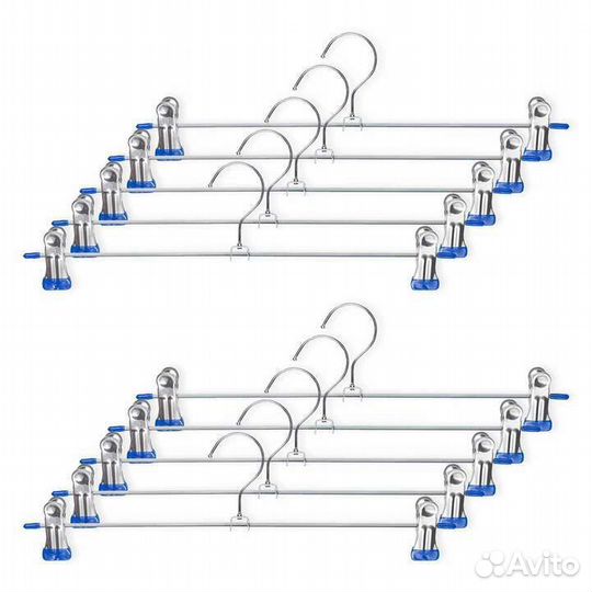 Вешалки плечики с прищепками 12 - 33 см