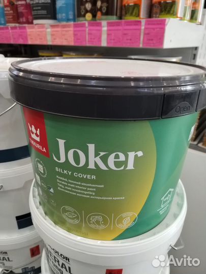 Краска интерьерная Tikkurila Joker 9л