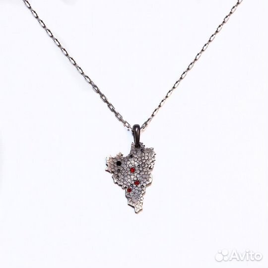 Серебряный кулон подвеска