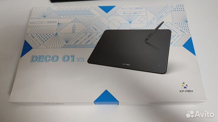 Графический планшет XP-PEN Deco 01 v2