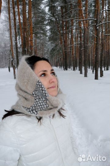 Пуховый пояс для спины