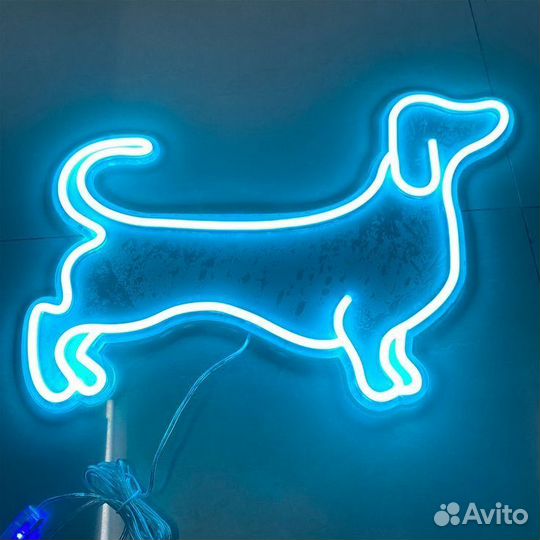 Неоновая вывеска Животные